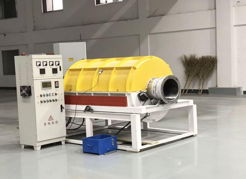 Horno rotativo piloto de codifusión térmica
